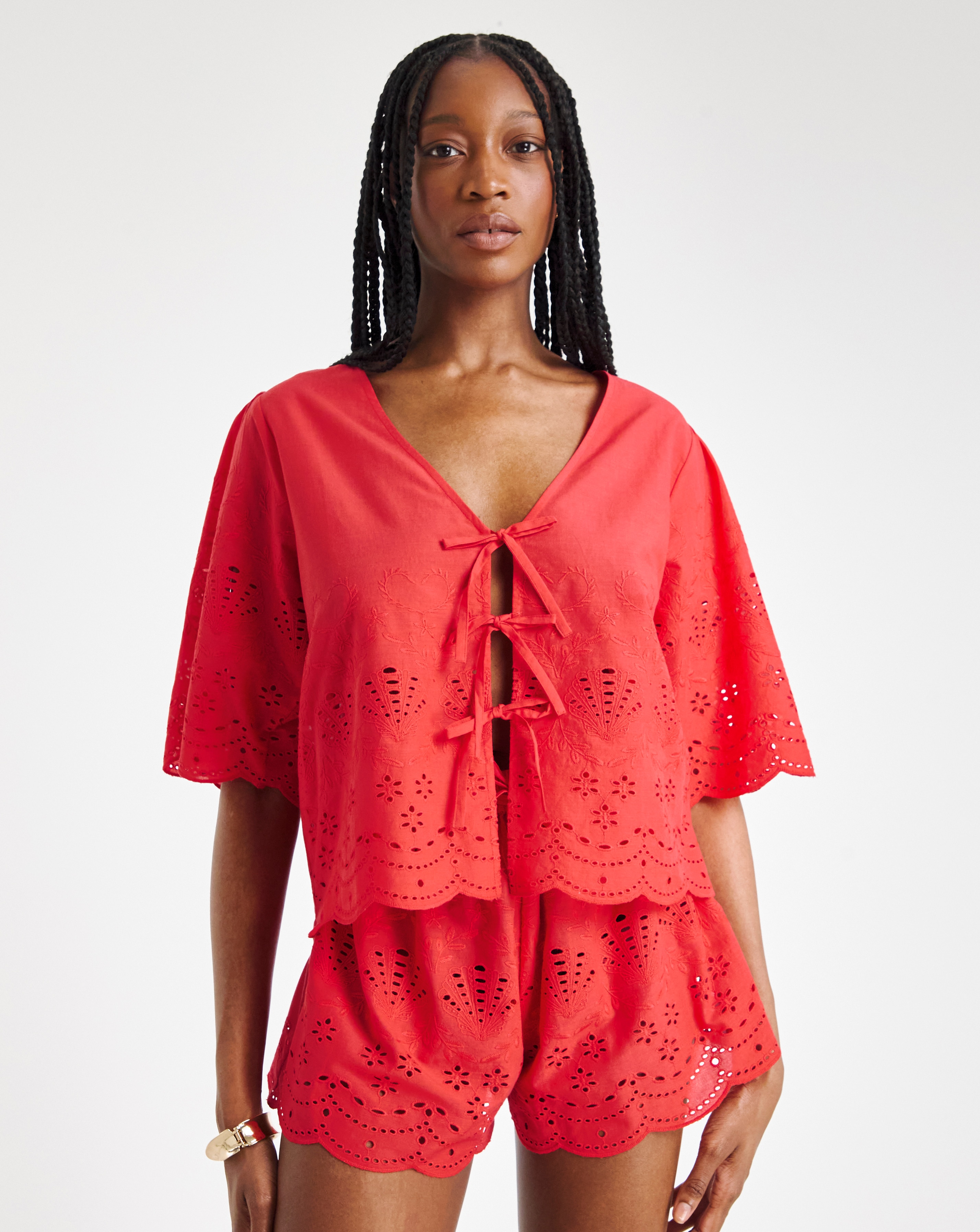 Simply Be Beach Broderie Co-Ord