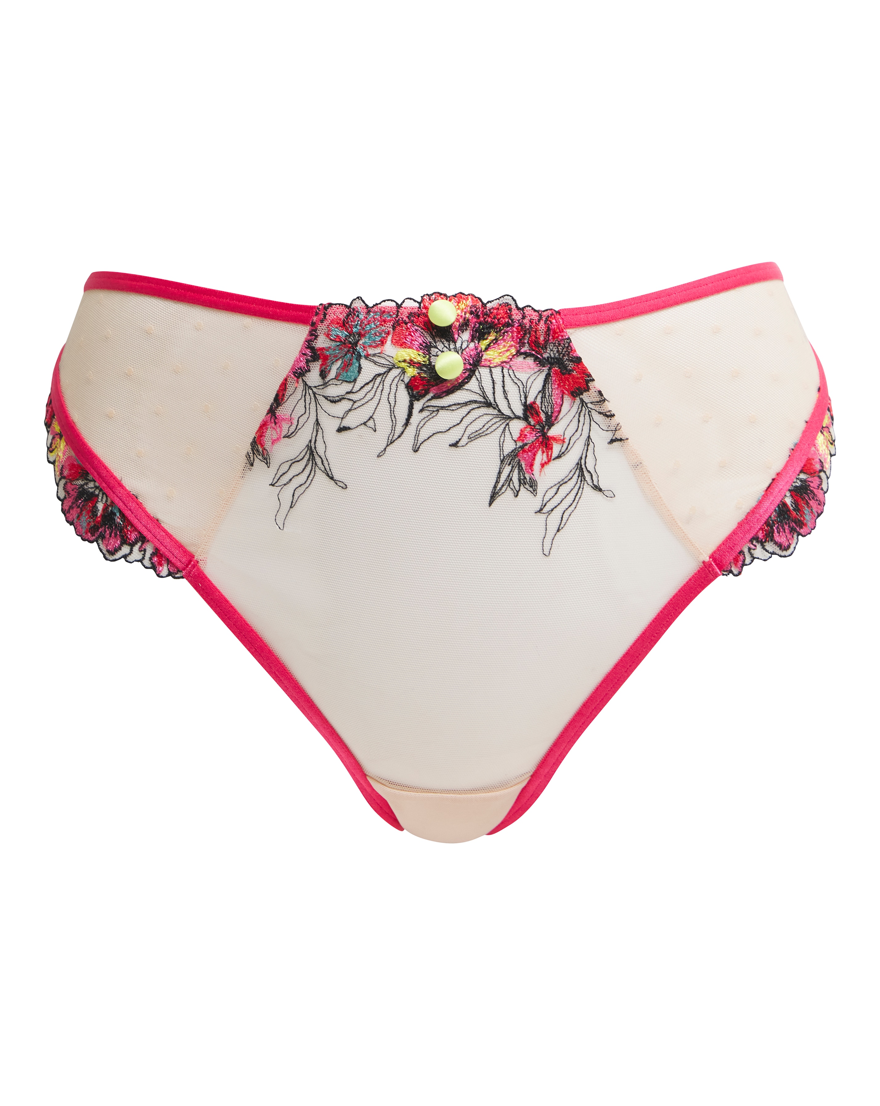 Figleaves Olivia Embroidered Thong