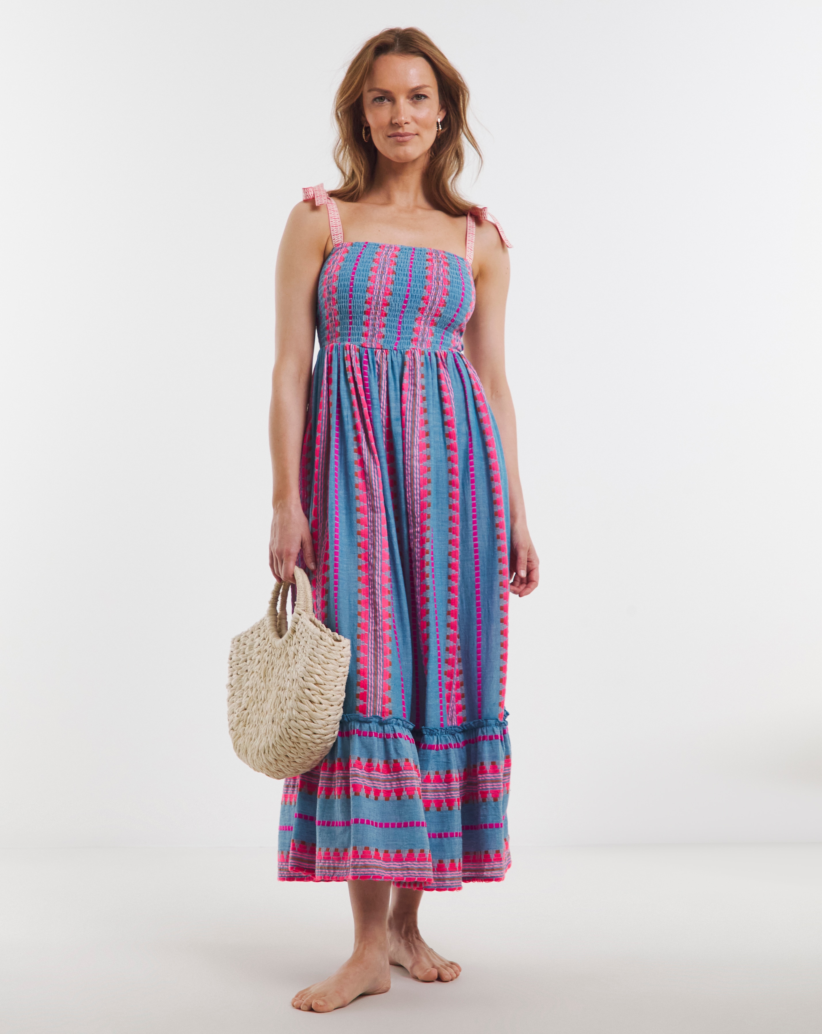 Beach to Stripe Maxi Dress