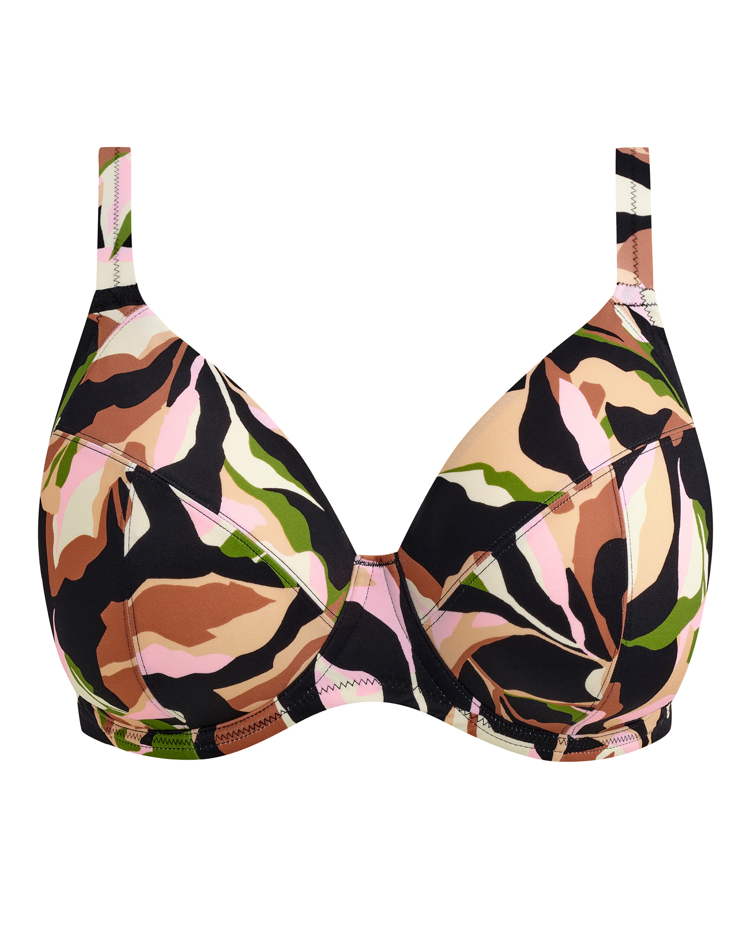New In - ELOMI OCEAN AVENUE PLUNGE BIKINI TOP
