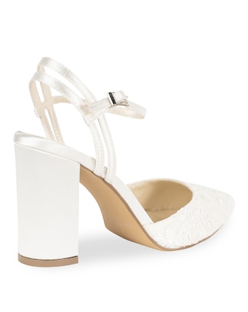 Paradox London Fauna Lace Wedding Heels