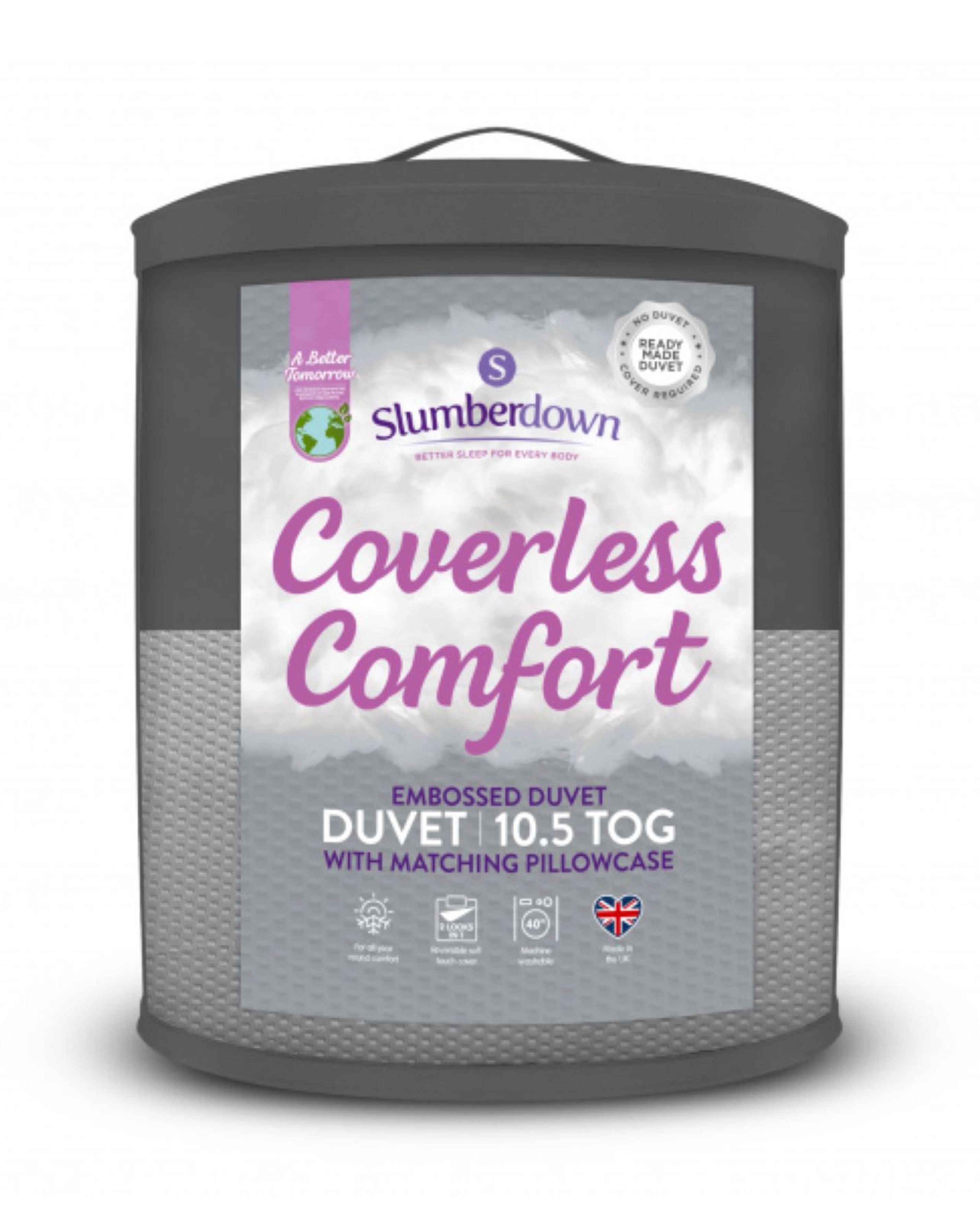 Slumberdown Waffle Coverless Duvet