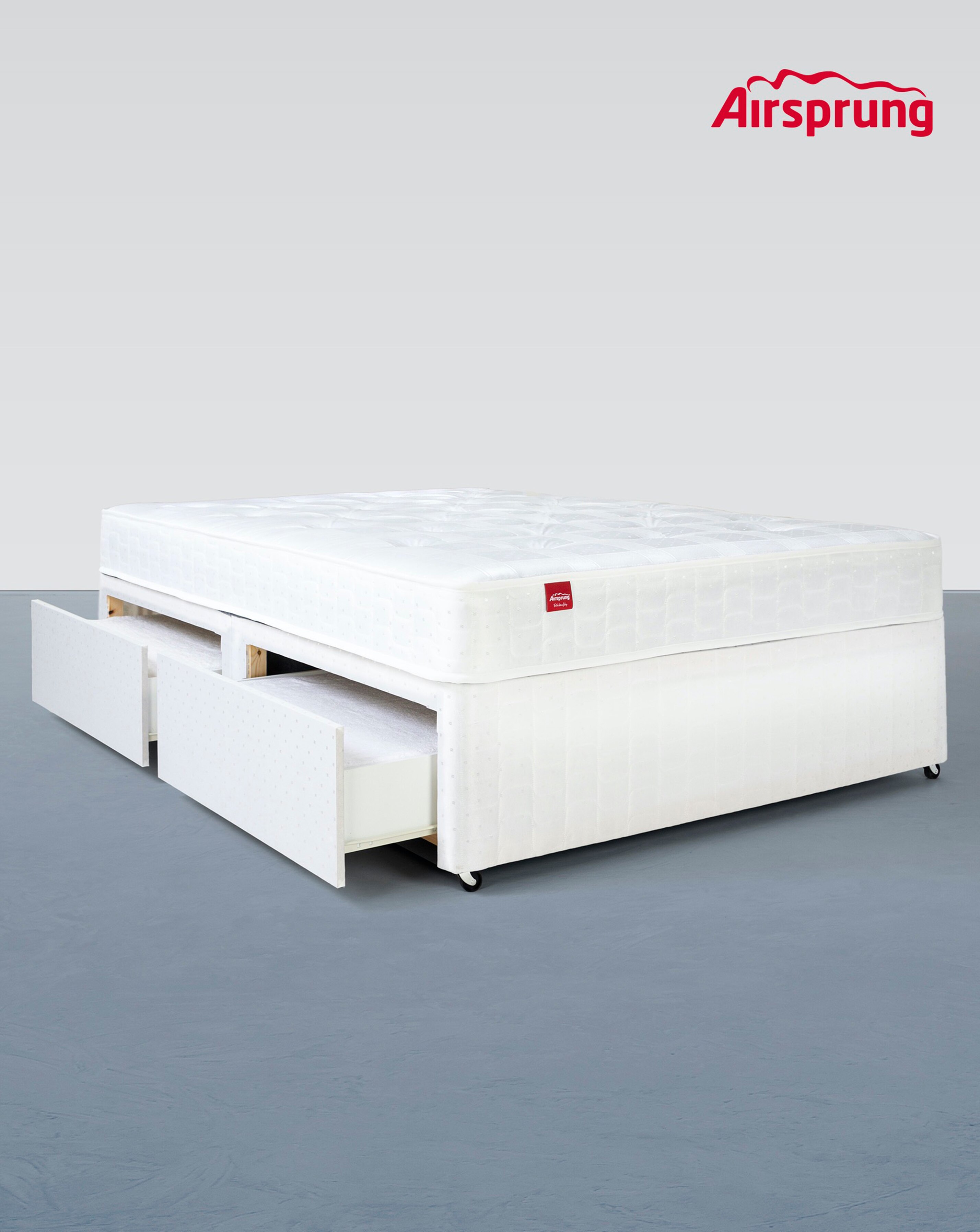 Airsprung Sacramento Divanset (4 Drawer)