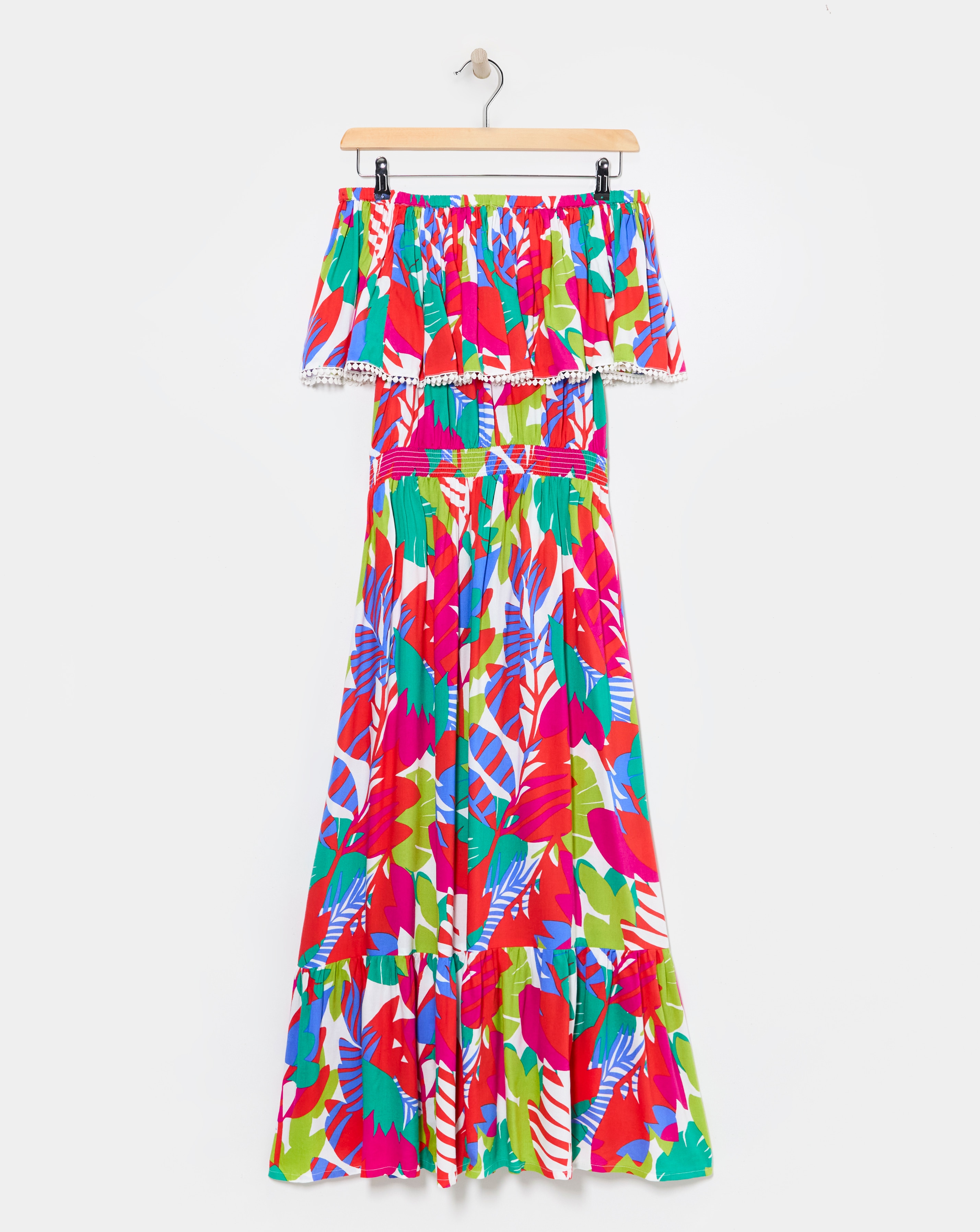 Bardot Maxi Beach Dress