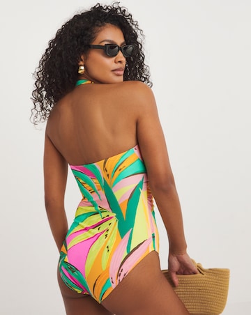 Ruched Bandeau Swimsuit