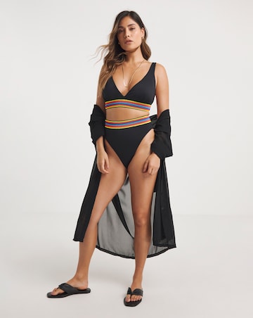 Non Wired High Waist Bikini Set