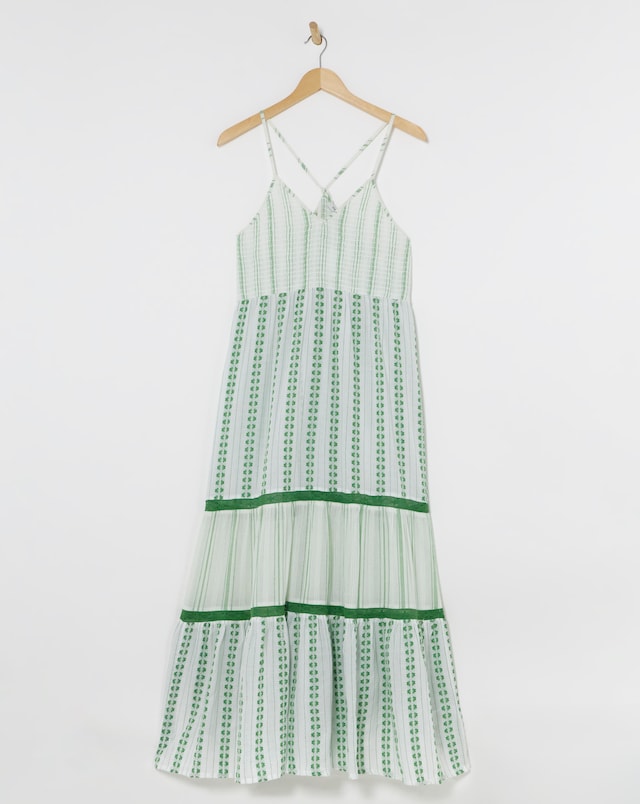 Mirage Cotton Maxi Beach Dress - Multi