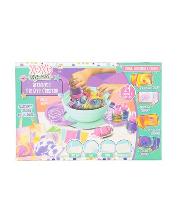 Tie Dye Ultimate Set Includes Tie Dye Station, Bottles, Dye Powders