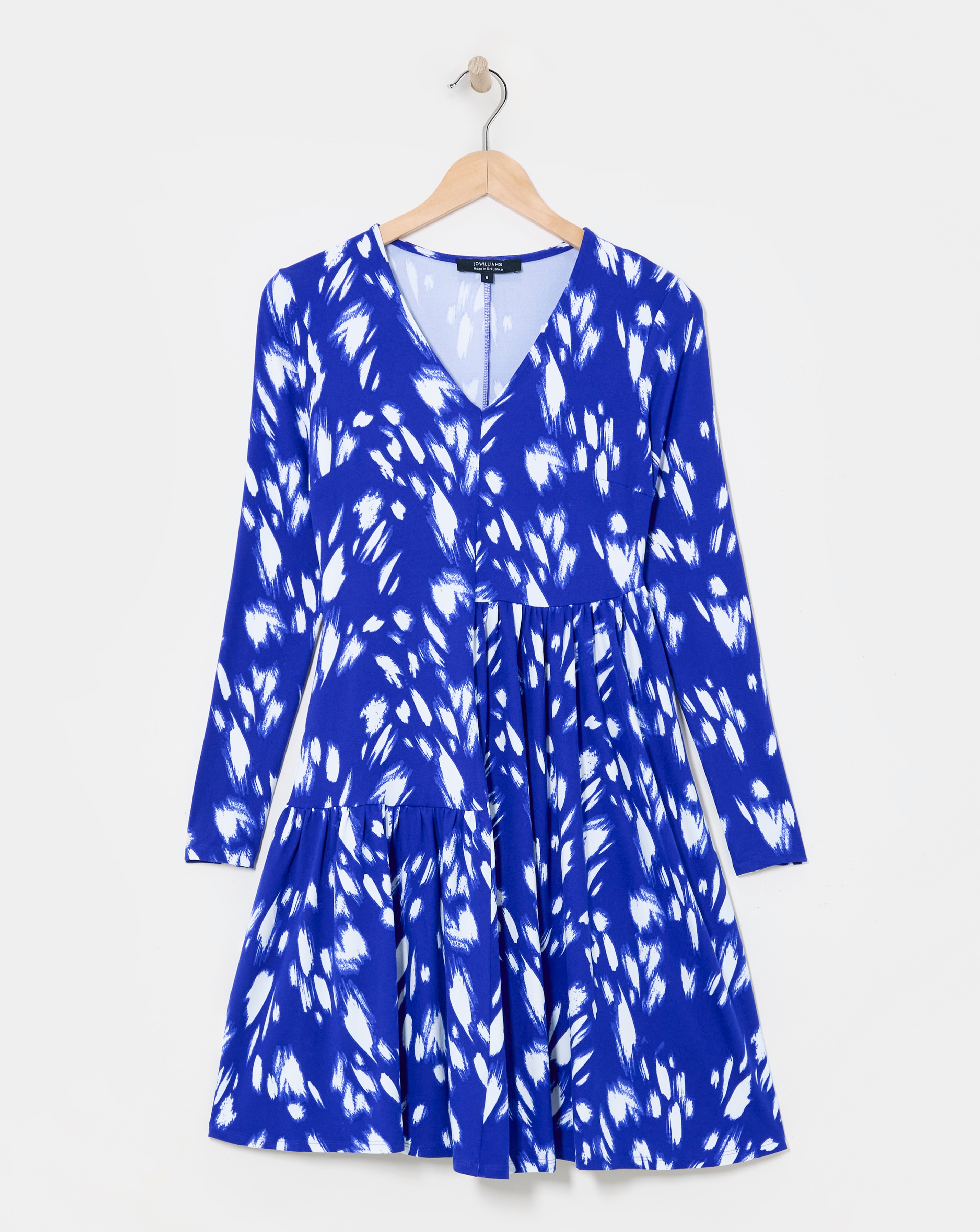 Asymmetric Swing Dress