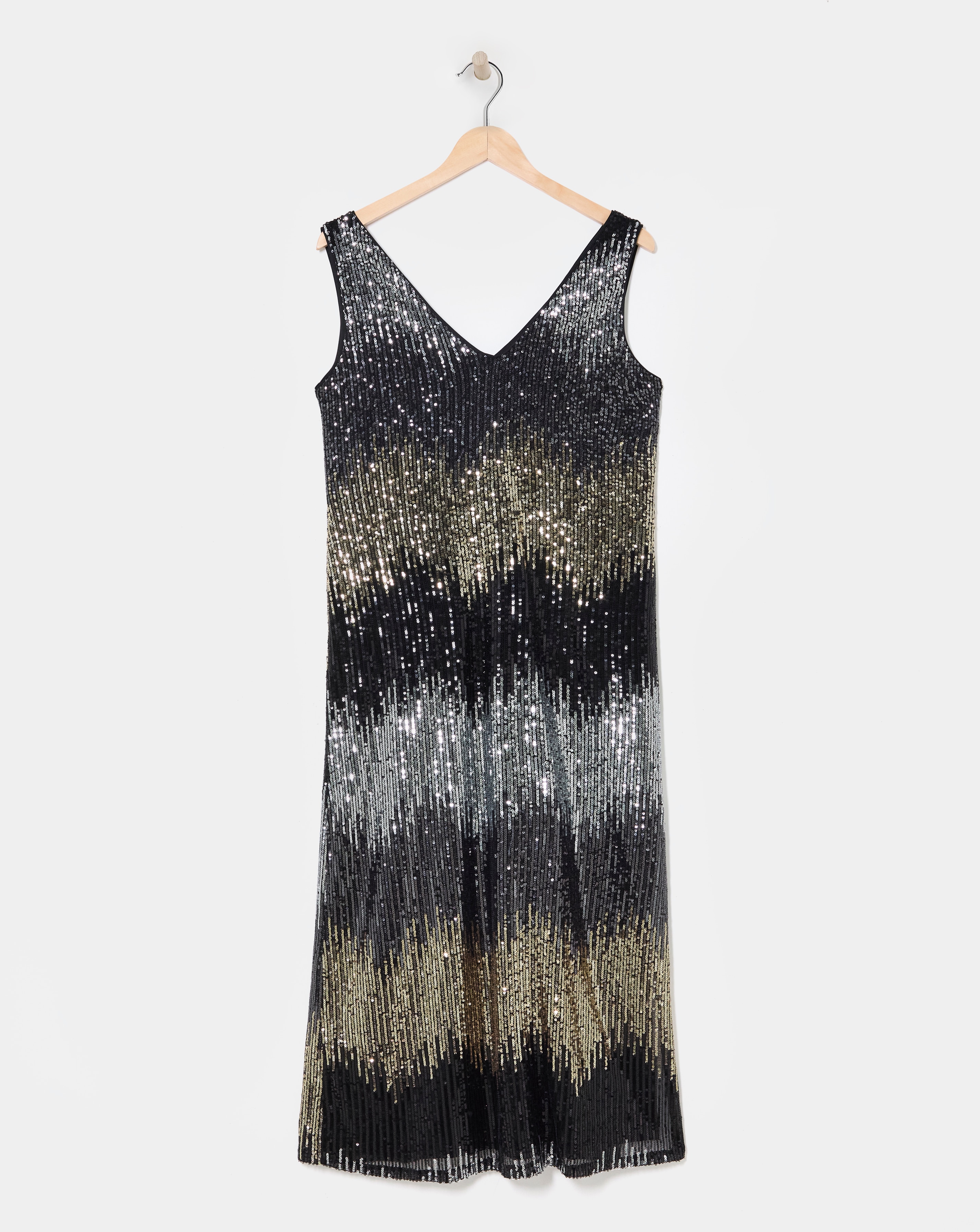 Sequin Slip Dress