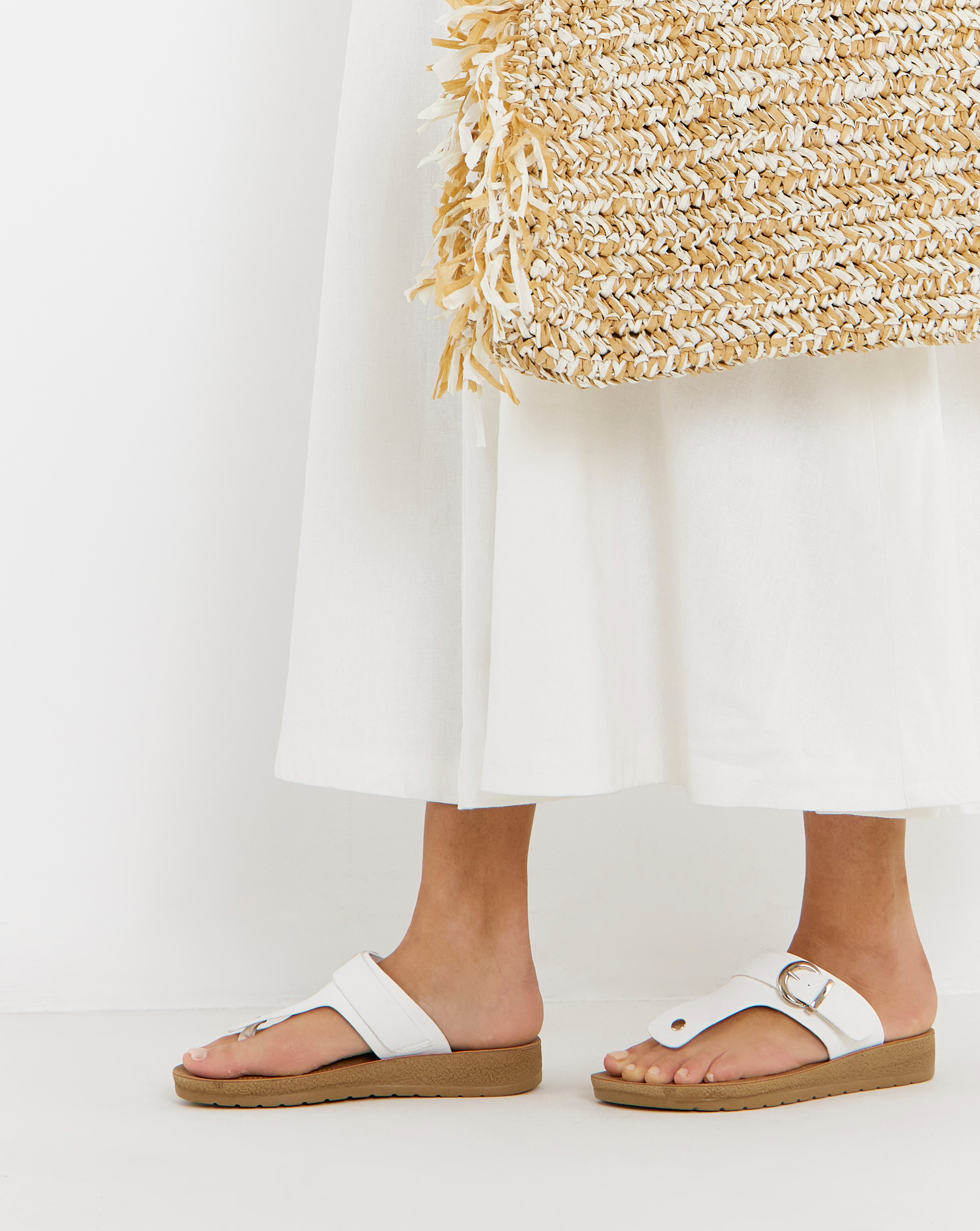 New In - Toe Post Comfort Sandal Extra Wide