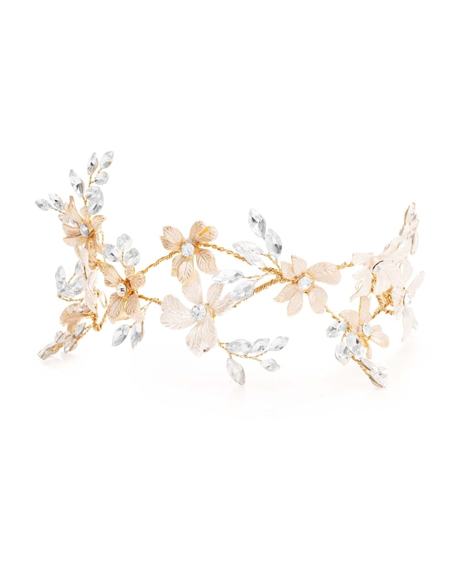 Jon Richard Jennilee Two Tone Floral Hair Slide