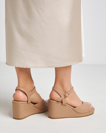 Simply Be Lexia Wedge Sandals - Extra Wide Fit (EEE)