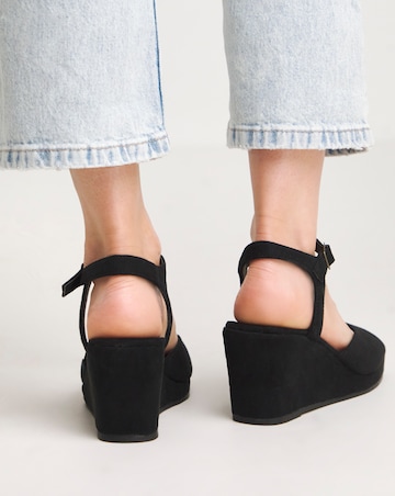 Lexi Barely There Wedge Sandals - Extra Wide Fit (EEE)