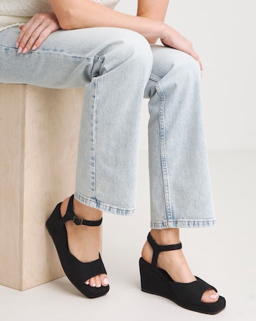 Lexi Barely There Wedge Sandals - Extra Wide Fit (EEE)