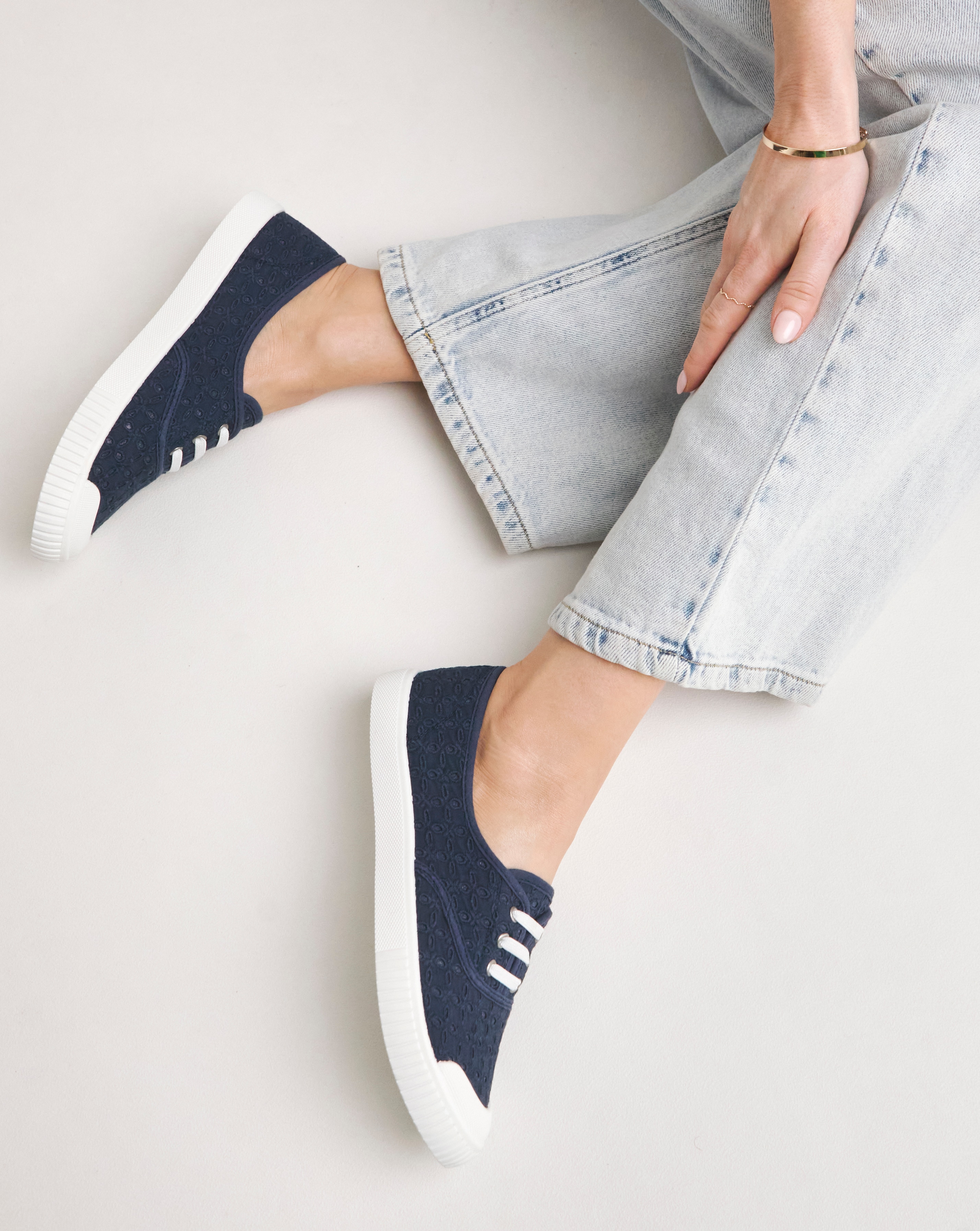 Lace Up Plimsole Standard Fit