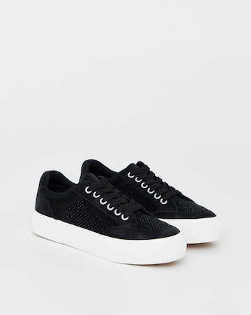 Chelsea Embellished Trainers - Wide Fit (E)