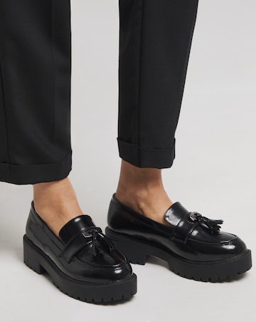Jolene Tassle Chunky Loafer Extra Wide EEE Fit