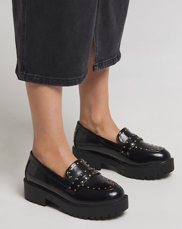 Camila Chunky Stud Loafer Extra Wide EEE Fit