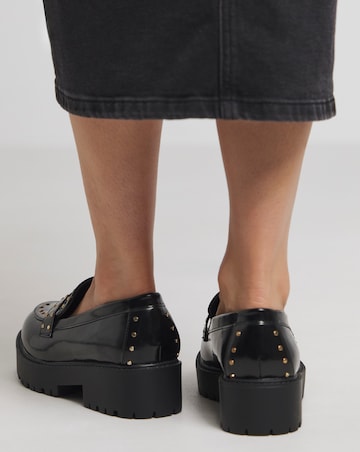 Camila Chunky Stud Loafer Extra Wide EEE Fit