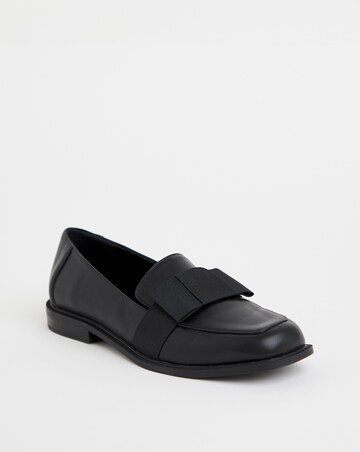 Lorelei Oversize Bow Loafer Shoes - Extra Wide Fit (EEE)