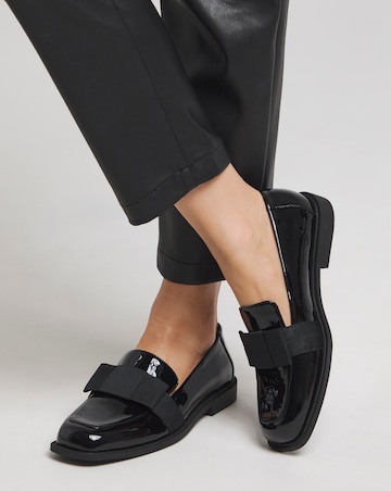 Lorelei Oversize Bow Loafer Shoes Extra Wide EEE Fit