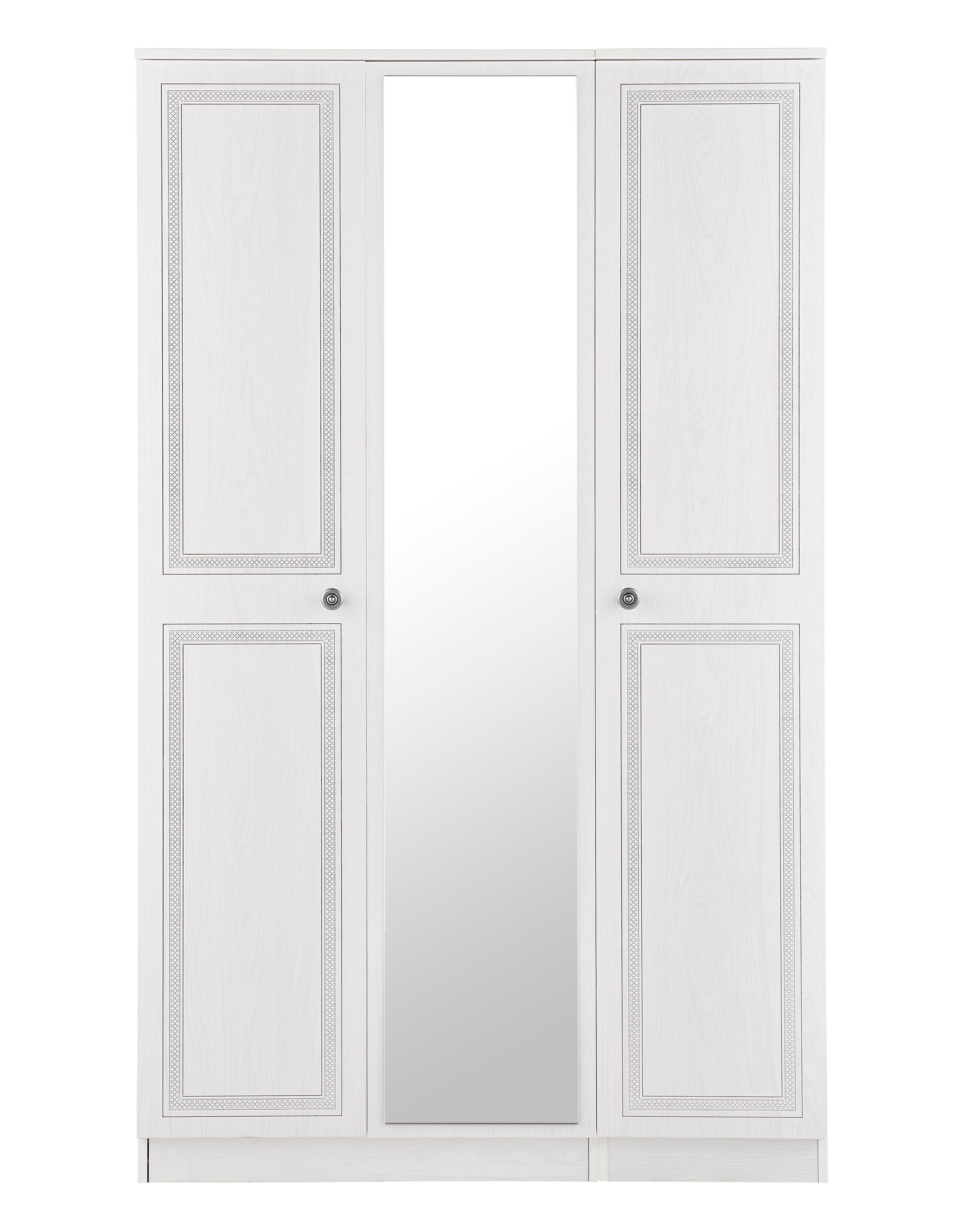 Richmond 3 Door Mirrored Wardrobe