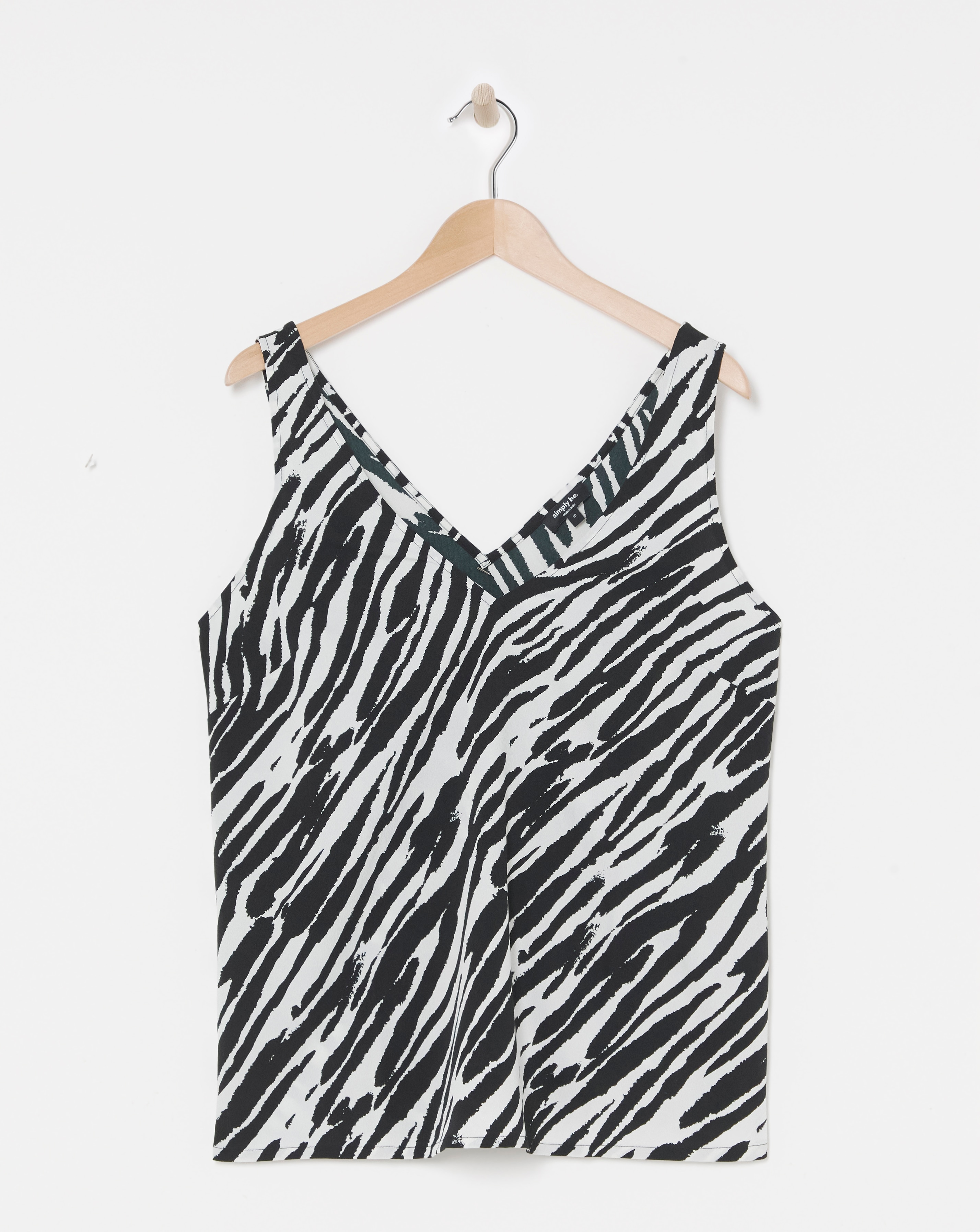 Zebra V Neck Vest