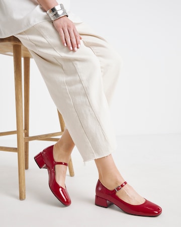 Blithe Low Block Heel Mary Jane - Extra Wide Fit (EEE)