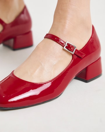 Blithe Low Block Heel Mary Jane - Extra Wide Fit (EEE)