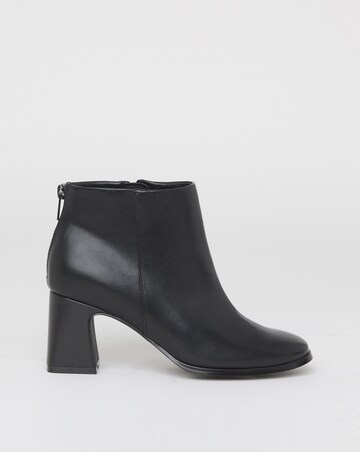 Kiana Zip Detail Shoe Boots - Wide Fit (E)