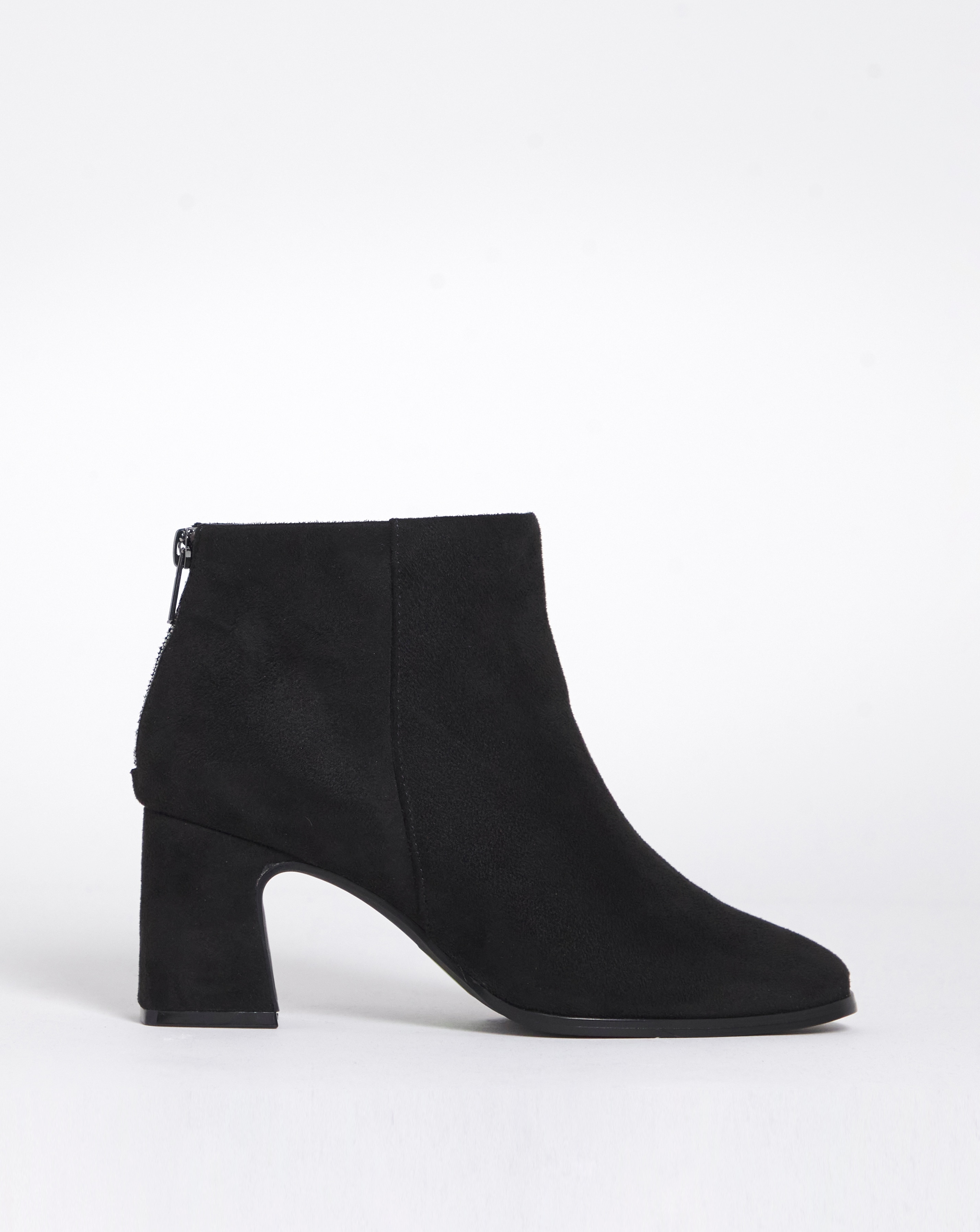 Outside Zip Ankle Boot Wide