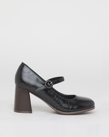 Elodie Vintage Mary Jane Platform Court Shoes - Extra Wide Fit (EEE)