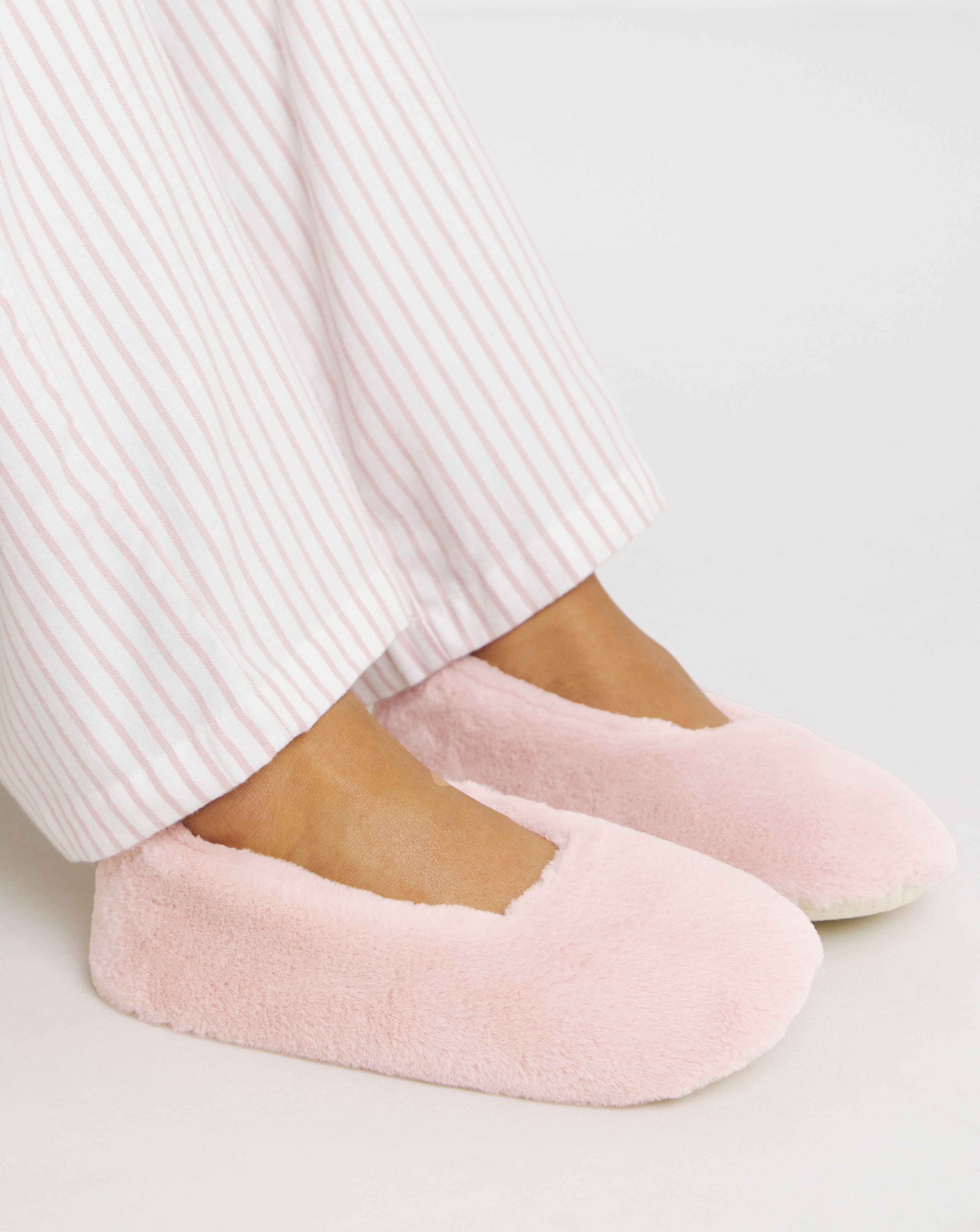 Fluffy Ballerina Slipper Wide