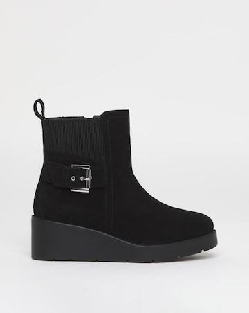 Natalie Wedge Chelsea Boots - Extra Wide Fit (EEE)