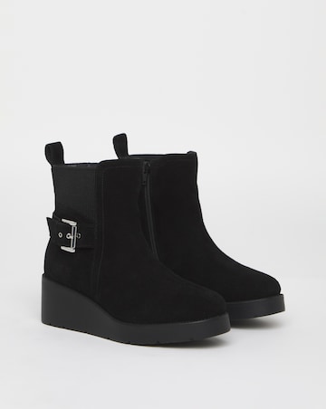 Natalie Wedge Chelsea Boots - Extra Wide Fit (EEE)