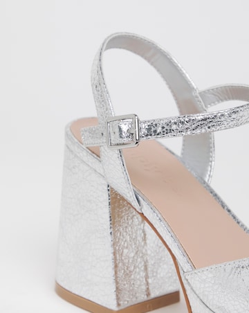 Jive Two Part Platform Heels - Extra Wide Fit (EEE)