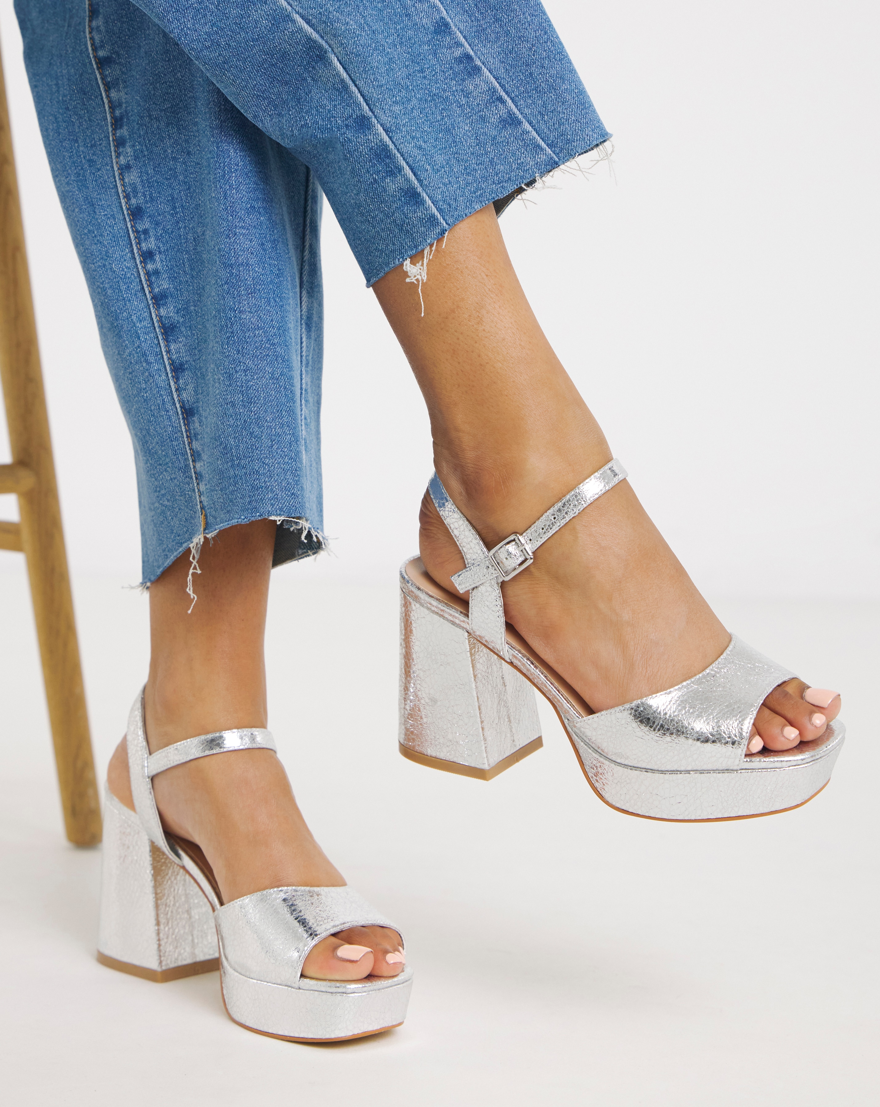 New In - Platform Heels Wide Fit
