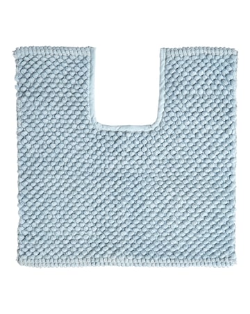 Cotton Bobble Bath Mat - Powder Blue