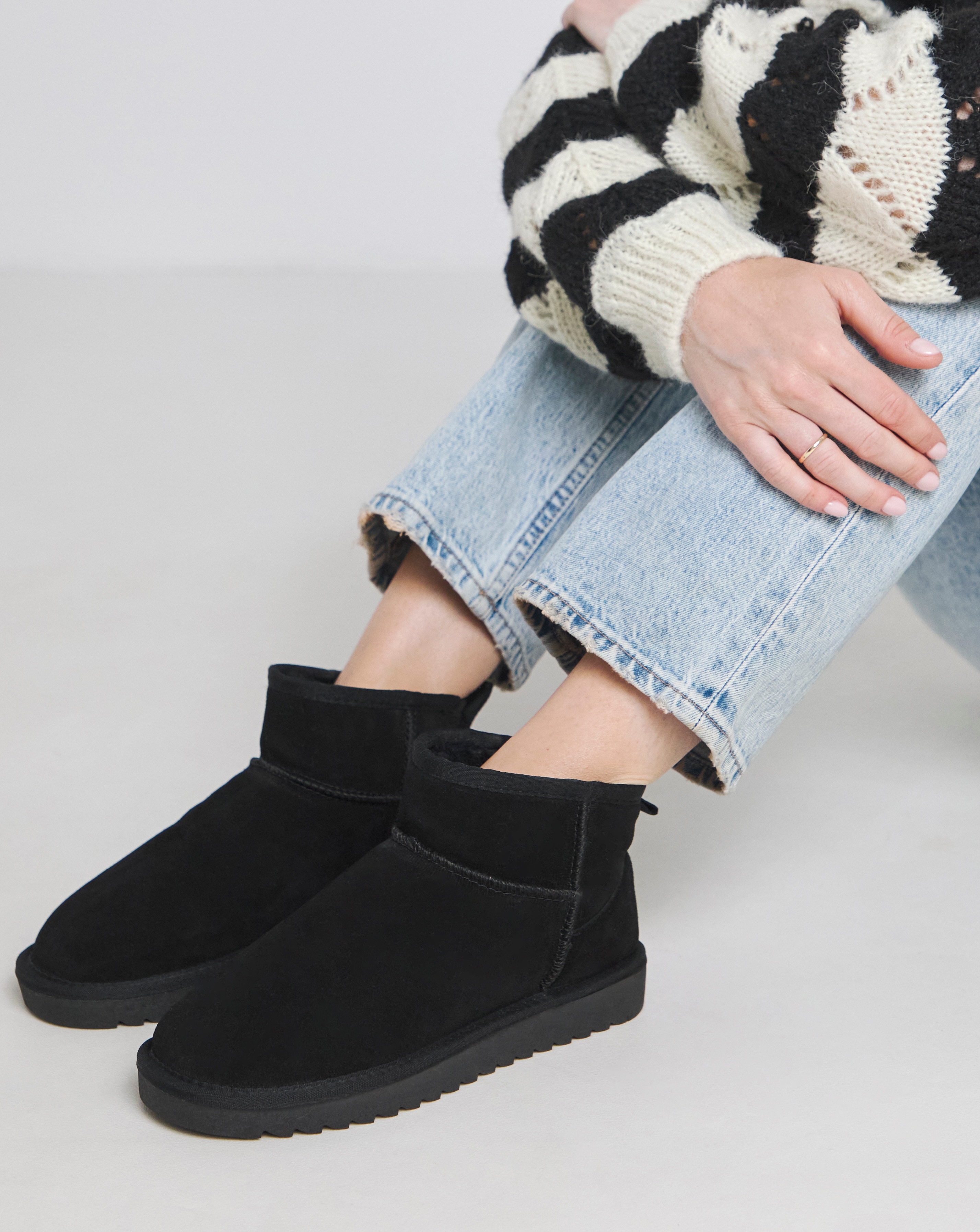 Low Cut Warm Lined Boot Extra Wide