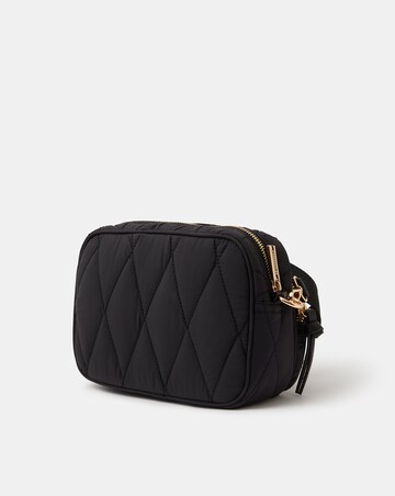 Accessorize Quilted Nylon Crossbody Bag