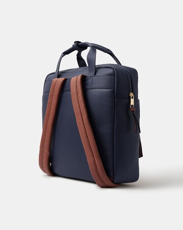 Accessorize Faux Leather Backpack