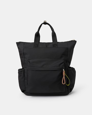 Accessorize Nylon Top Handle Backpack