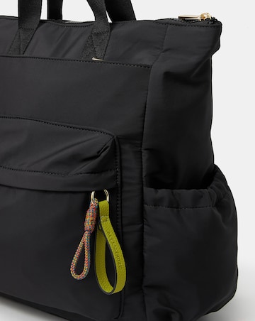 Accessorize Nylon Top Handle Backpack