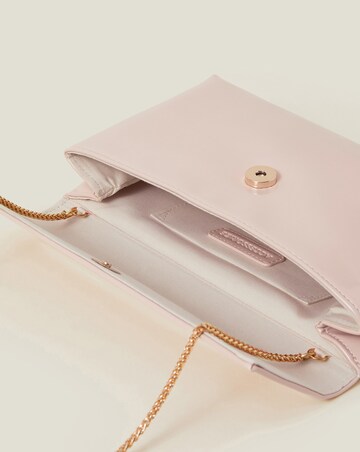 Accessorize Patent Fold-Over Clutch Bag