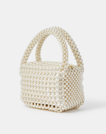 Accessorize Pearl Bridal Handbag