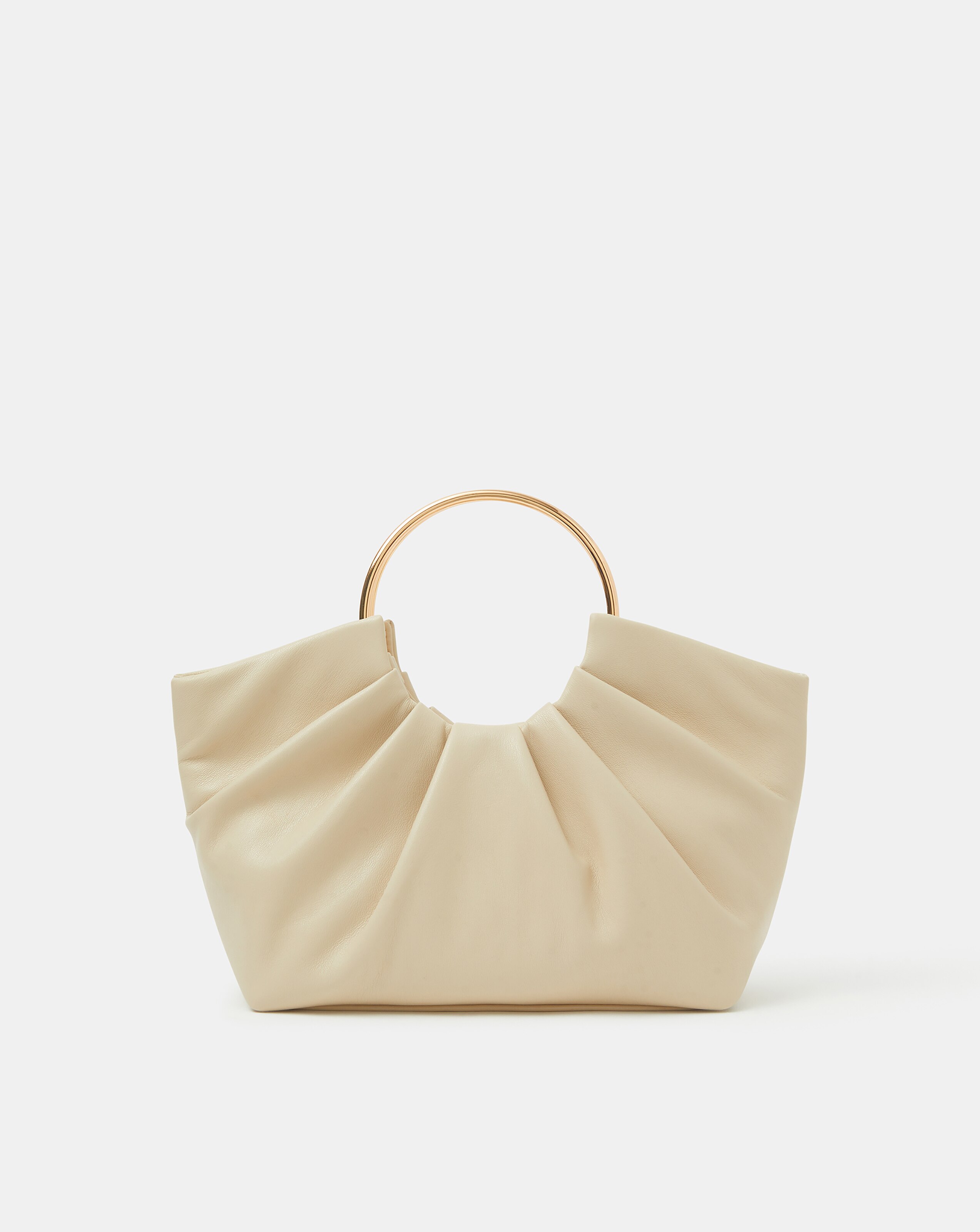 New In - Accessorize Ruched Ring Handheld Bag