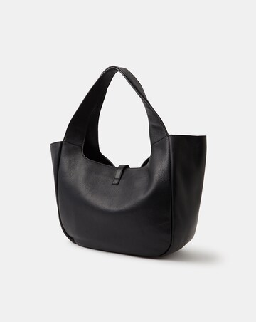 Accessorize Buckle Tab Leather Shoulder Bag