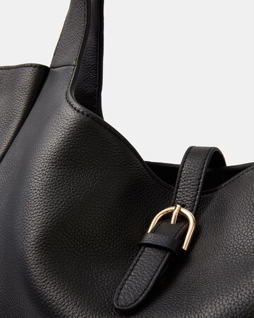 Accessorize Buckle Tab Leather Shoulder Bag