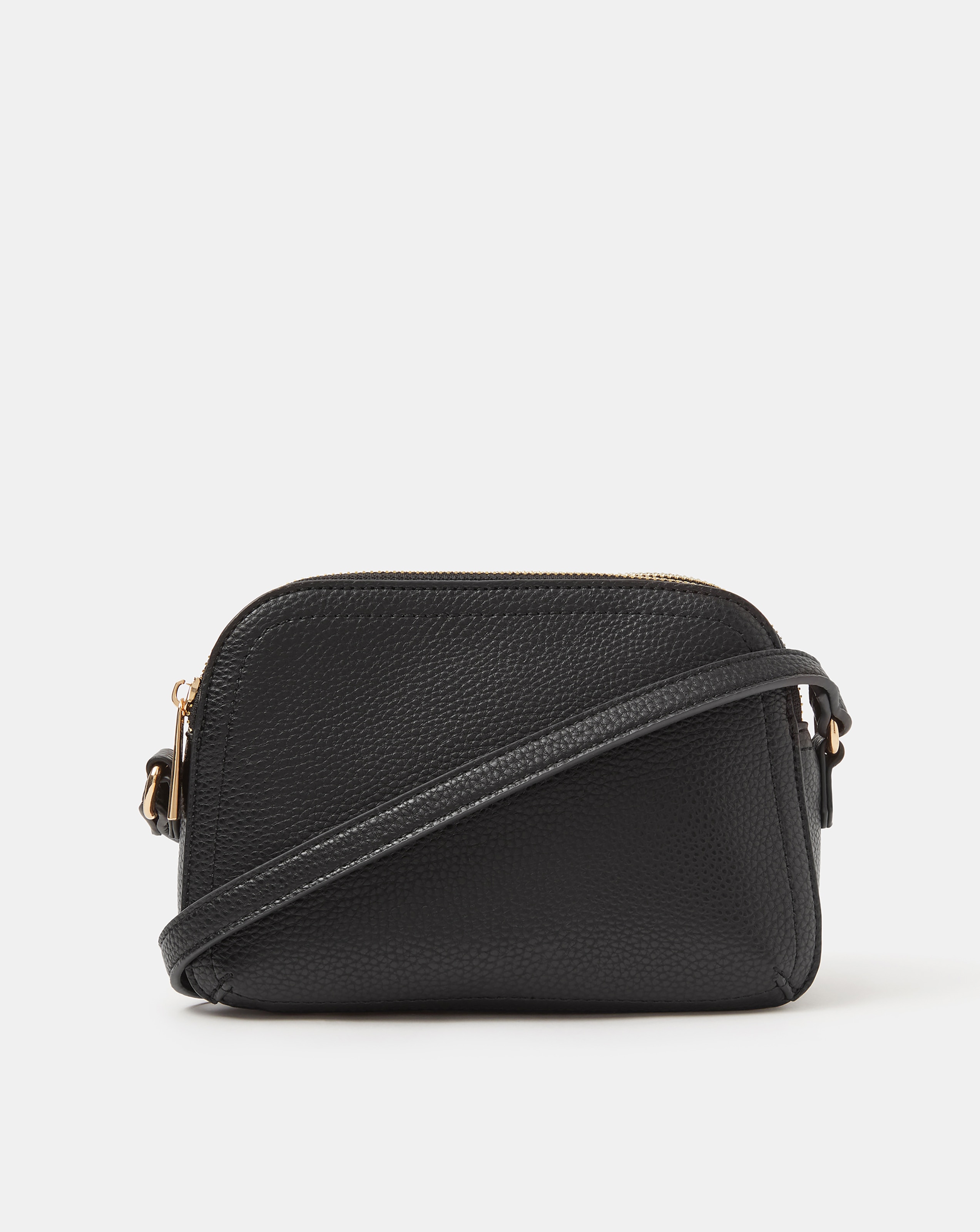 New In - Accessorize Double Zip Crossbody Bag